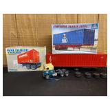 (4) Containers + Truck