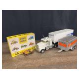 (3) Car, Semi, Trailer