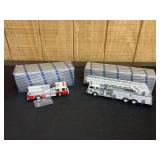 (2) Fire Trucks NIB Conrad