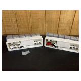 (2) 1/50 Semi w/Talbert Trailers NIB Conrad