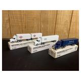 (3) 1/64 Semis NIB Ertl
