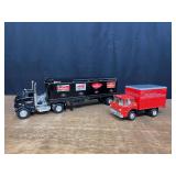 (2) Budweiser Semi + Weil-McLain Co. Truck