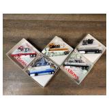 (5) 1/64 Semis NIB Winross