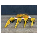 (5) Caterpillar Excavators Winross
