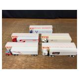 (5) 1/64 Semis NIB Winross