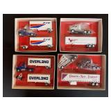 (4) 1/64 Semis NIB Winross