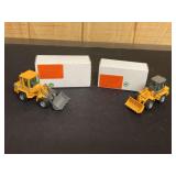 (2) 1/50 Zettelmeyer Wheel Loaders NIB NZG
