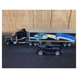 (2) Semi + Pickup Truck