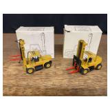 (2) 1/43 Hyster Forklifts NIB Minimac