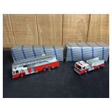 (2) 1/50 Fire Trucks NIB Conrad