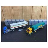 (2) 1/50 Iveco + Mecedes Semis NIB Conrad