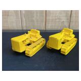 (2) 1/24 Caterpillar D7 Crawler Cruver
