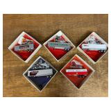 (5) 1/64 Semis NIB Winross