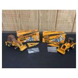 (2) 1/35 Case Backhoes NIB Gescha