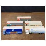 (5) 1/64 Semis NIB Winross