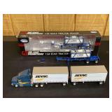 (3) 1/64 Semi + Bluktainer Trailers