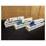 (3) 1/64 Semis NIB Ertl
