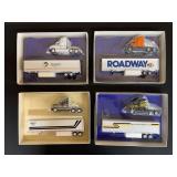 (4) 1/64 Semis NIB Winross