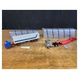 (2) 1/50 Freightliner + Mecedes Semis NIB Conrad