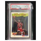 1991 Hoops Michael Jordan #317 Graded PSA 8