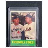 1964 Topps #68 Friendly Foes Duke Snider / Gil Hodges Baseball Card