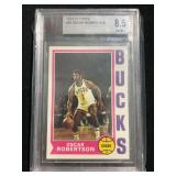 1974-75 Topps #55 Oscar Robertson Graded BGS 8.5 w/ Subgrades