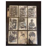 1964 Topps The Beatles Trading Card Partial Set of 9 with Facsimile Autographs