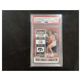 2024 Panini Caitlin Clark Collection College Contenders Season Ticket Caitlin Clark #CC4 Graded PSA 9