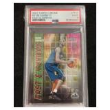 2001 Topps Chrome Fast & Furious #FF07 Kevin Garnett Graded PSA 9