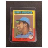 1975 Topps Baseball #660 Hank Aaron Milwaukee Brewers Raw Sports Card