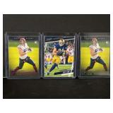 2020 Panini Cole Kmet Rookie Card Lot of 3 - Chronicles & Prestige