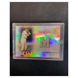 2002 Topps Tribute Mickey Vernon Milestone Materials Relic Card MIM-MV