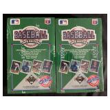 1990 Upper Deck Baseball High Series Factory Sealed Wax Boxes Lot of 2