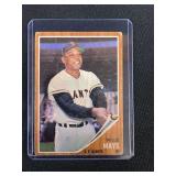 1962 Topps 300 Willie Mays San Francisco Giants Baseball Card Raw