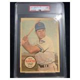 1967 Topps Pin-Ups #26 Ron Santo Graded PSA 2