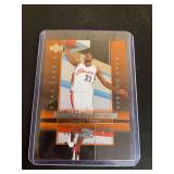 2003-04 Upper Deck Rookie Exclusives LeBron James #1 Rookie Basketball Card