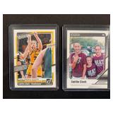 2024 Panini Donruss Caitlin Clark Collection Lot of 2 Cards #16 and #H7 Graded/Raw