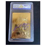 1996-97 SkyBox E-X2000 23KT Gold Kobe Bryant Rookie - Purple Signature WCG 10 Gem-Mt 62975032