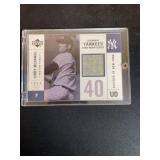 2001 Upper Deck Legendary Yankees Lindy McDaniel Game-Worn Jersey Relic Card #LYJ-LMI
