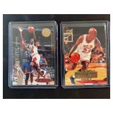 1995 Upper Deck SP & Fleer Ultra Michael Jordan Lot of 2 Cards