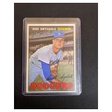 1967 Topps Don Drysdale Los Angeles Dodgers #55 Baseball Card