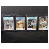 1973 Topps Baseball Card Lot of 4 - Jim Palmer, Bert Blyleven, Jim Hunter, Tug McGraw