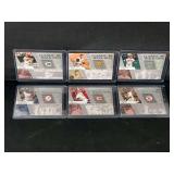2012 Topps Classic Walk-Offs Complete 6-Card Insert Lot - Johnny Bench, Bill Mazeroski, Carlton Fisk, Alfonso Soriano, Jay Bruce, David Ortiz