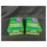 Lot of Two 1991 Score Series 1 Major League Baseball Unopened Hobby Boxes