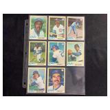 1978 Topps Chicago Cubs Baseball Card Lot of 8 - Clines, DeJesus, Moore, Morales, Wallis, Krukow, Kelleher, Cox