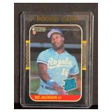 1986 Donruss Leaf Bo Jackson Rookie Card #35