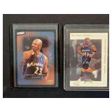 2001-02 Fleer Premium and 2003-04 Upper Deck Victory Michael Jordan Lot of 2 Trading Cards