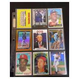Assorted Major League Baseball Trading Card Lot Featuring Hall of Famers and Stars