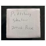 Pittsburgh Steelers 1990s Trading Cards Assorted Lot in 200-Count Box