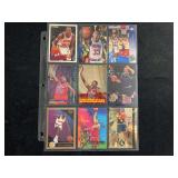 1994-1996 Basketball Card Lot Featuring Grant Hill, Rasheed Wallace, Jason Kidd, Tim Hardaway, and Chris Webber (9 Cards)